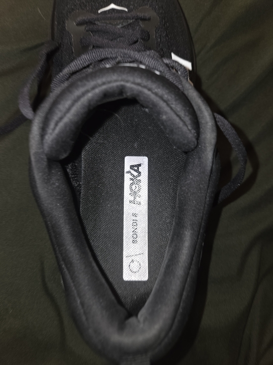 Hoka Men's Black and White Athletic Running Shoes - Picture 12 of 12